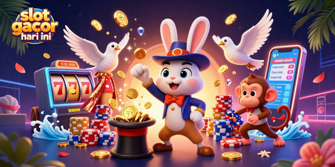 Engage in thrilling gameplay with slot gacor hari ini while enjoying a vibrant casino scene.