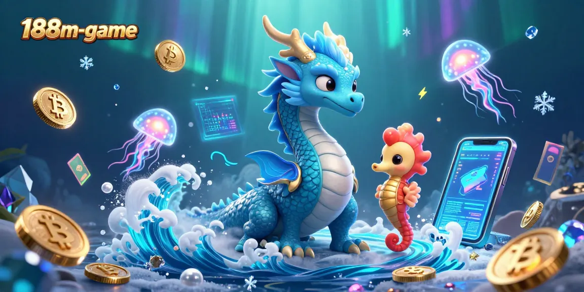 Experience thrilling underwater adventures in 188m-game with a magical dragon and seahorse knight.