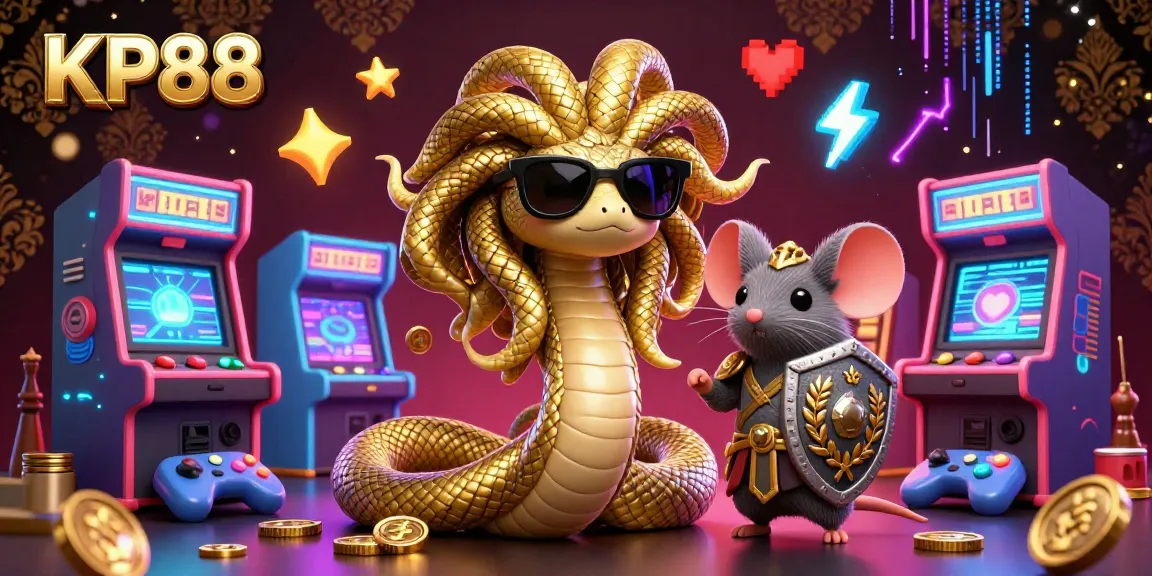 Experience thrilling gameplay at KP88 with vibrant characters and exciting arcade elements.